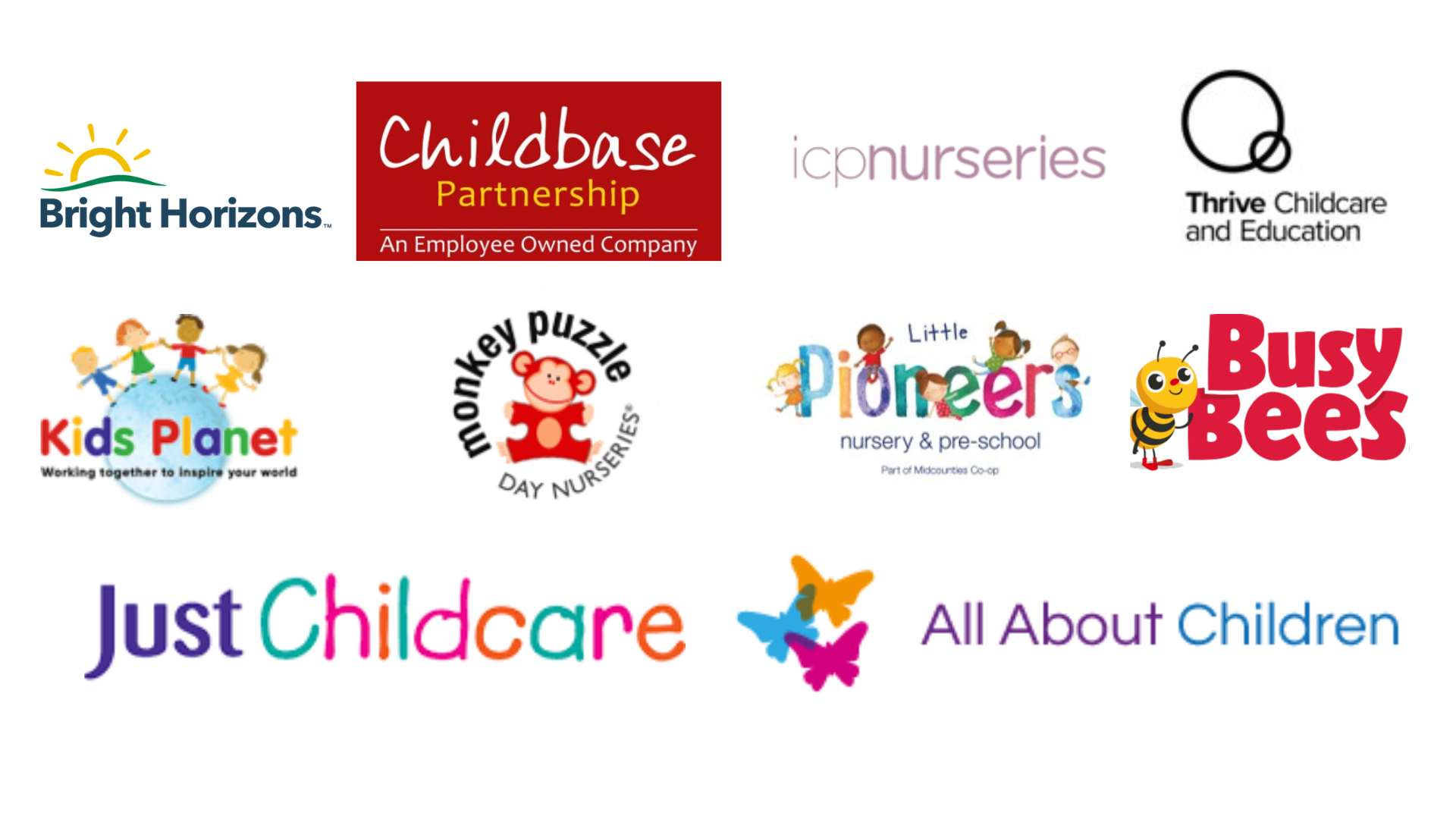 Childcare logos