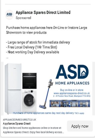 Appliance & Parts Electrical Retailers - Facebook