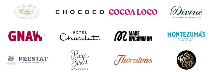 Chocolate Suppliers - LOGOS
