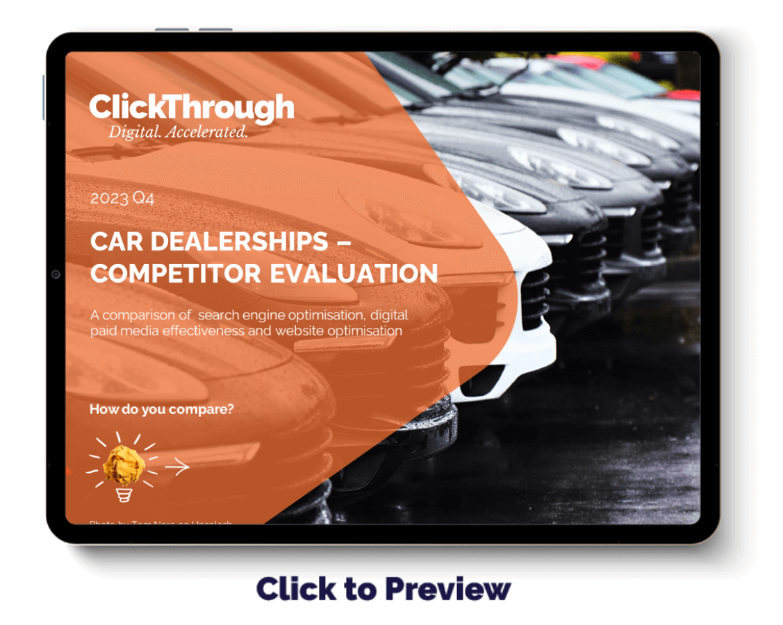 Digital Benchmark Report - Dealerships 2 - Q4 2023 - COVER