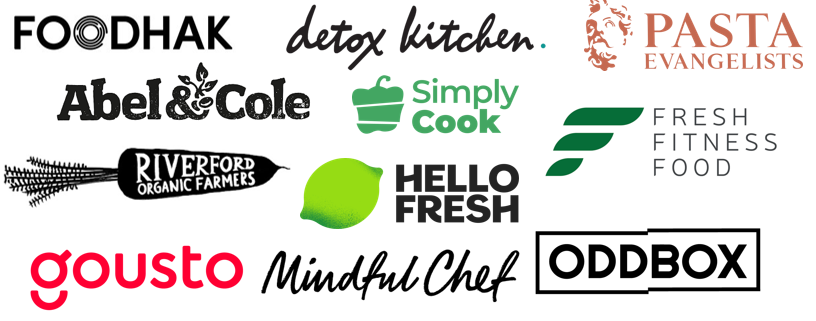 Food Delivery Q4 Logos
