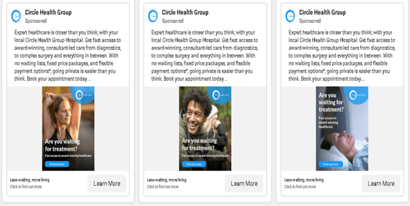 Healthcare Insurance - Facebook