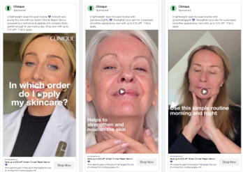 High End Cosmetics Facebook Ad