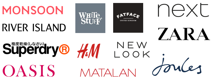 High Street Fashion Q3 Logos