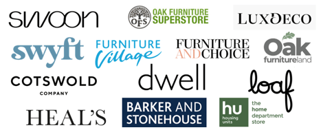Home Furniture Retail Logos