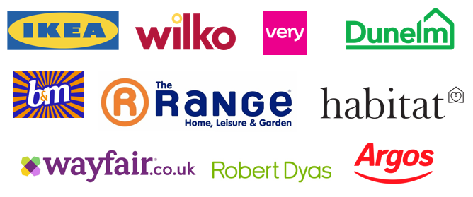Homeware Retail Brand Logos