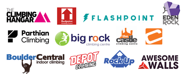 IndoorClimbingCentres - LOGOS