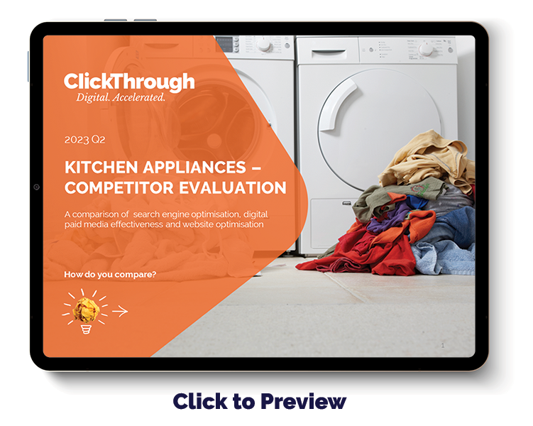 Kitchen Appliances - Q2 2023 - Press Release Cover