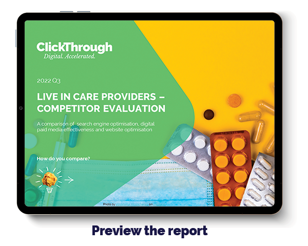 Live In Care - Report Cover - Q3 2022