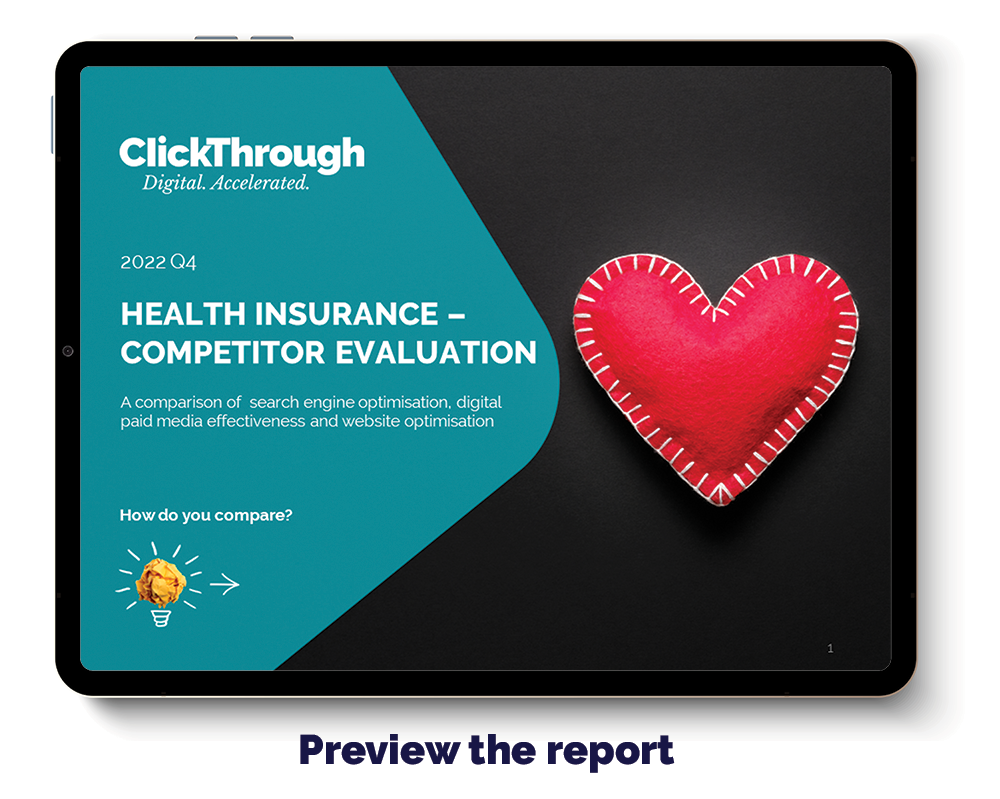 Sector Reports Cover - Health Insurance Q4 22