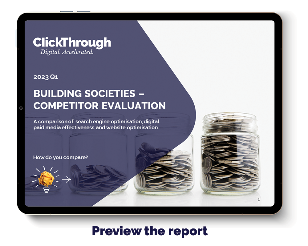 Sector Reports Ipad cover -  building societies