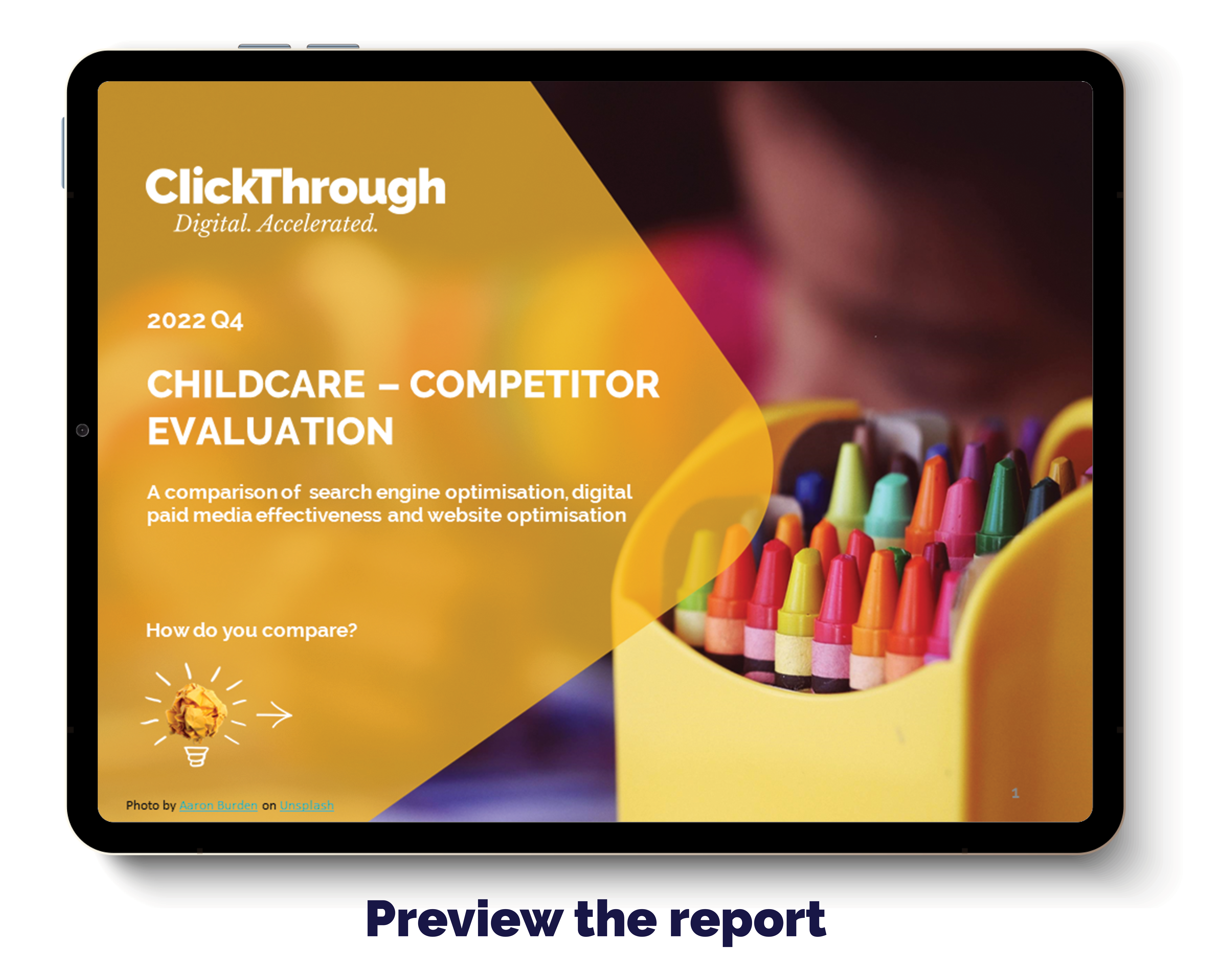 Sector Reports Ipad cover - Childcare-1