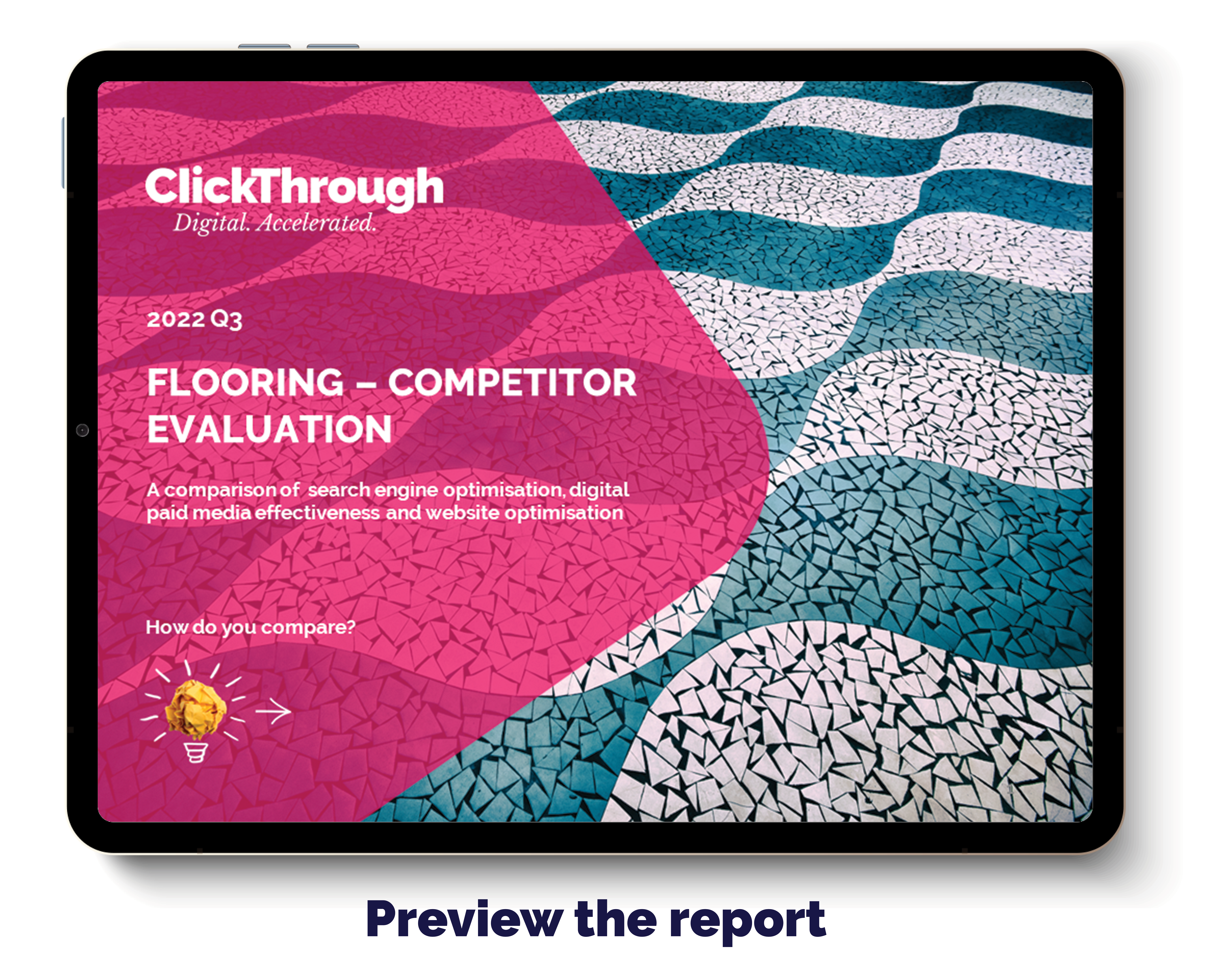 Sector Reports Ipad cover - Flooring