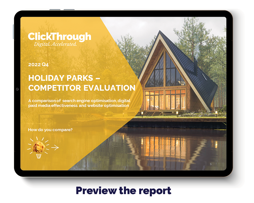 Sector Reports Ipad cover - Holiday Parks