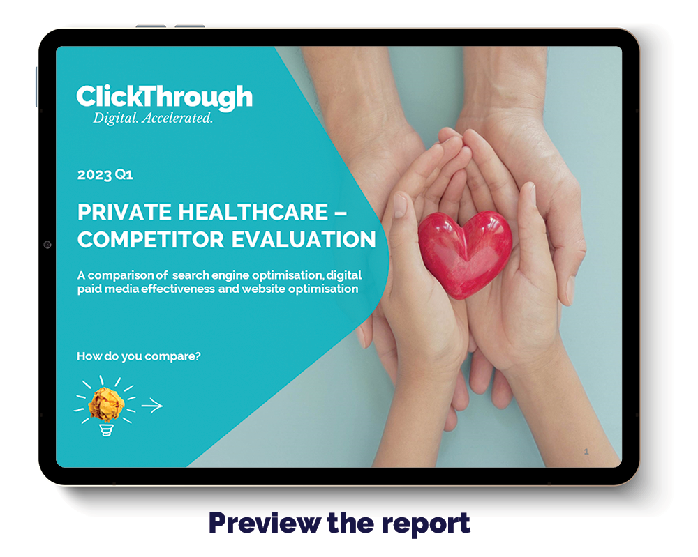 Sector Reports Ipad cover - Private Health