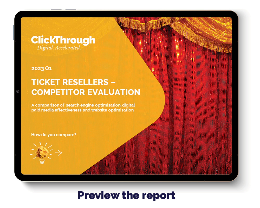 Sector Reports Ipad cover - Ticket Resellers