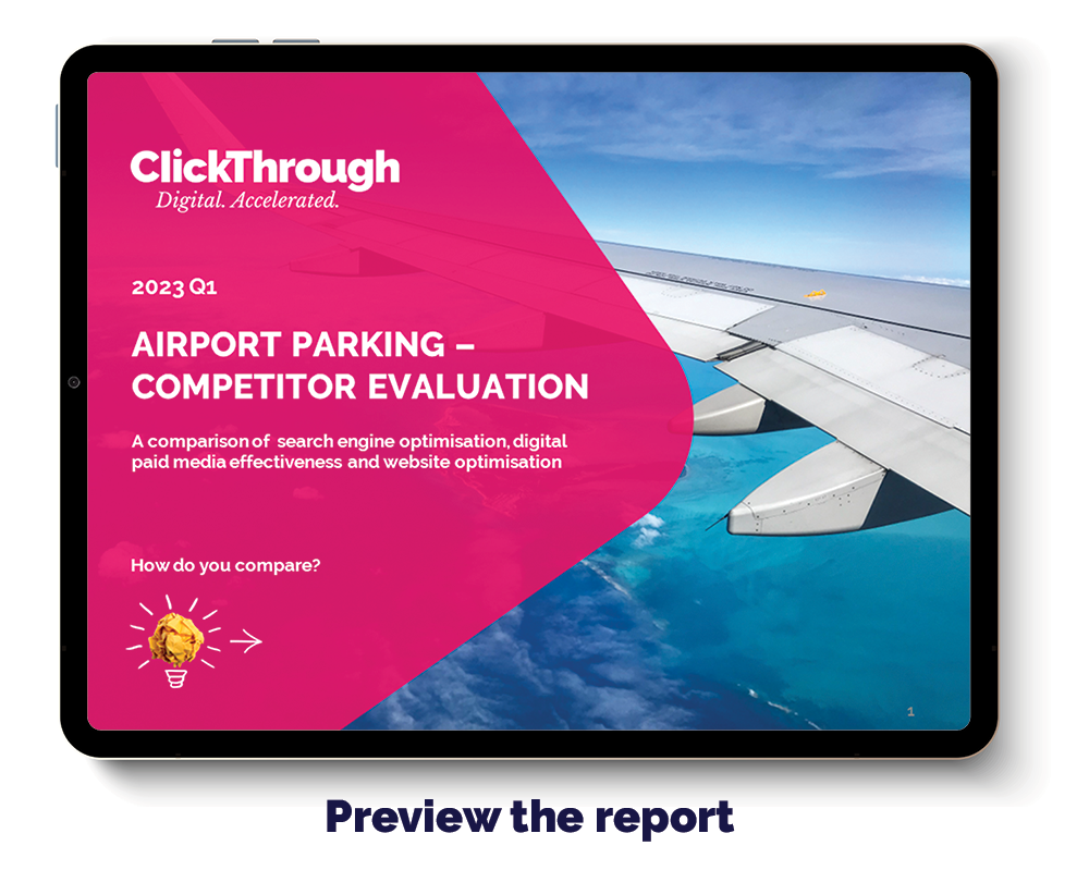 Sector Reports Ipad cover - airport parking