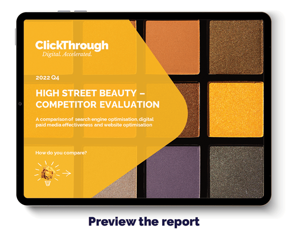 Sector Reports Ipad cover - high street beauty