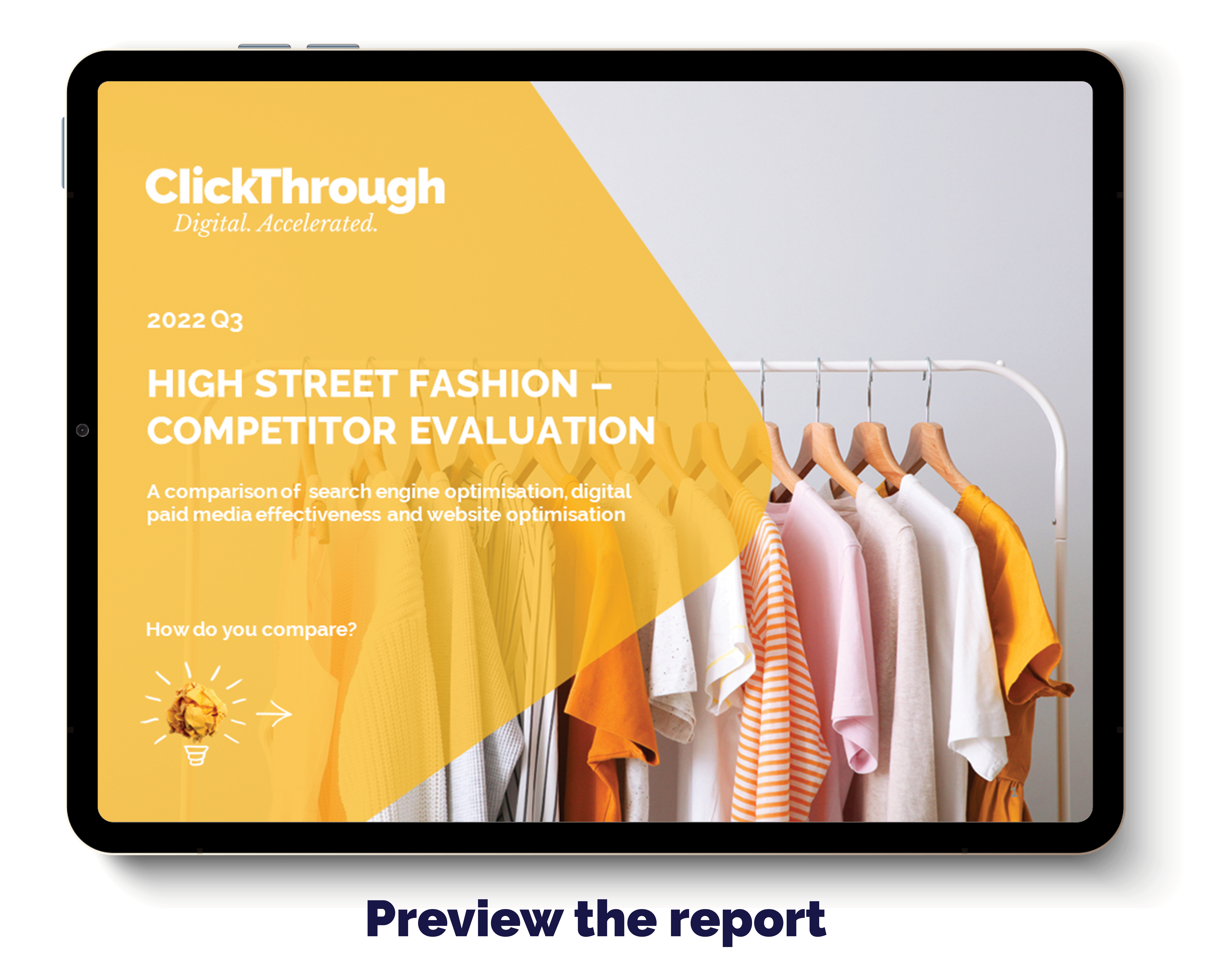 Sector Reports Ipad cover - high street fashion q3