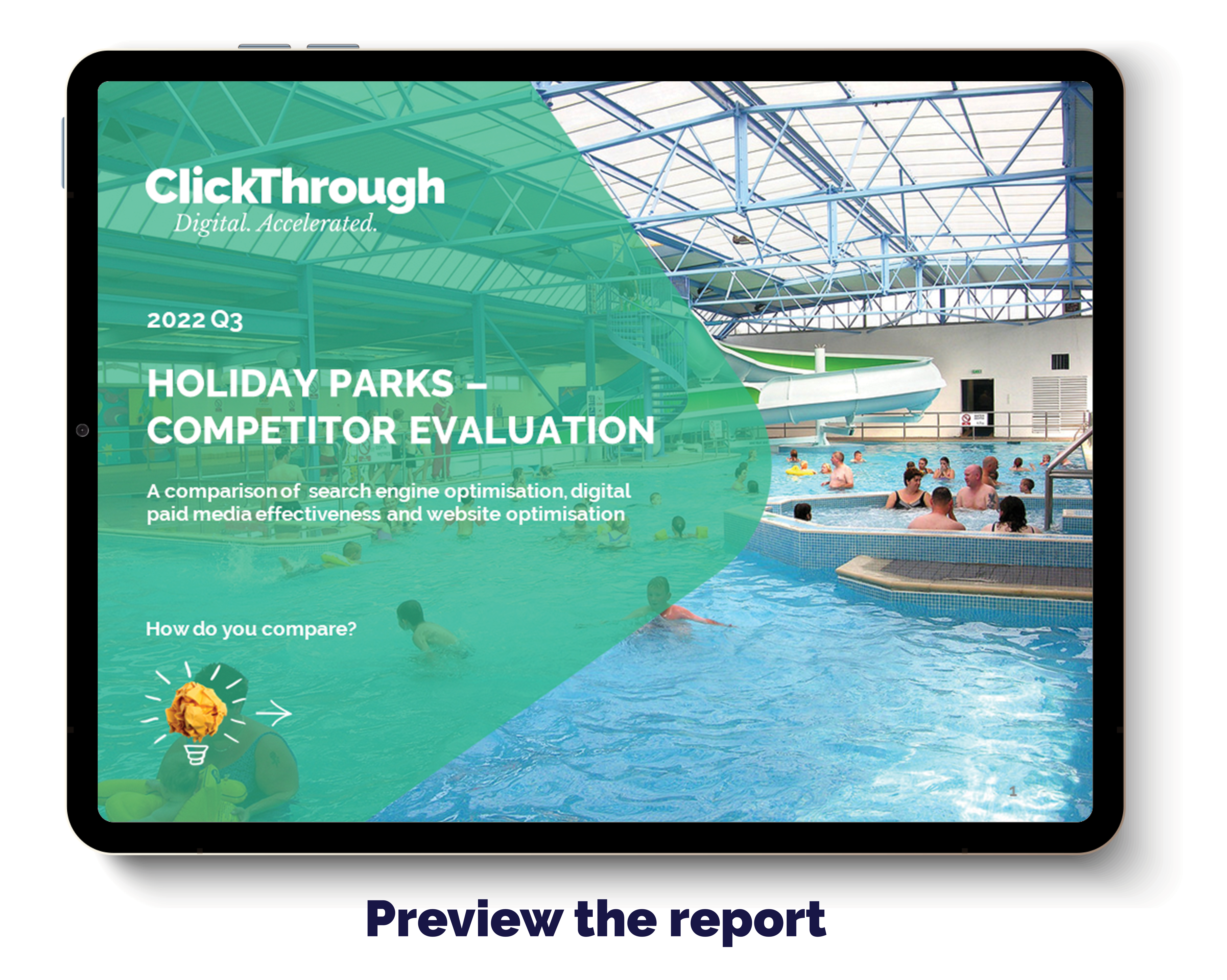 Sector Reports Ipad cover - holiday parks