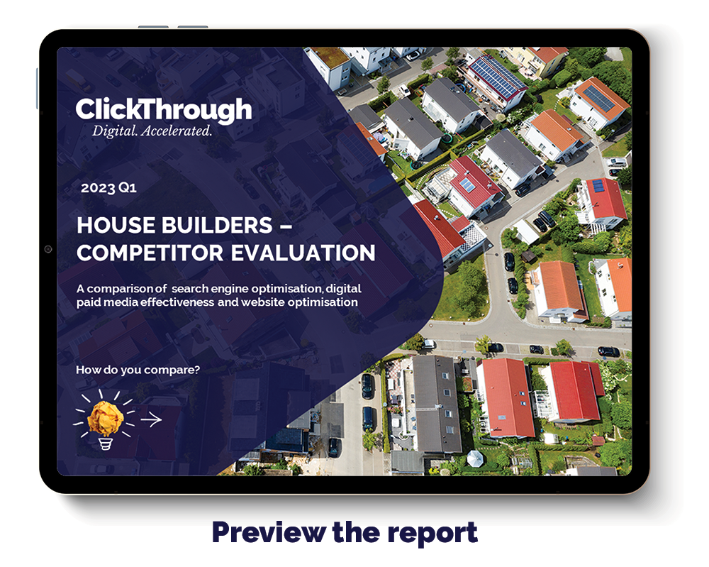 Sector Reports Ipad cover - house builders