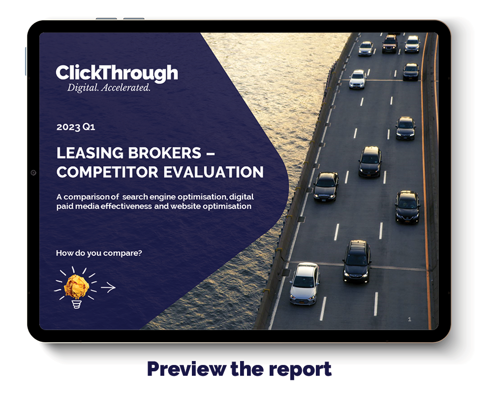 Sector Reports Ipad cover - leasing brokers