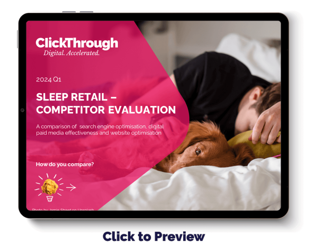 Sleep Retail - COVER