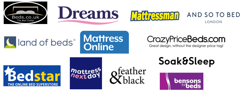 Sleep Retailer Logos