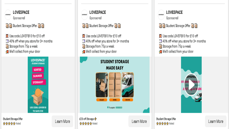 Storage Providers - Facebook