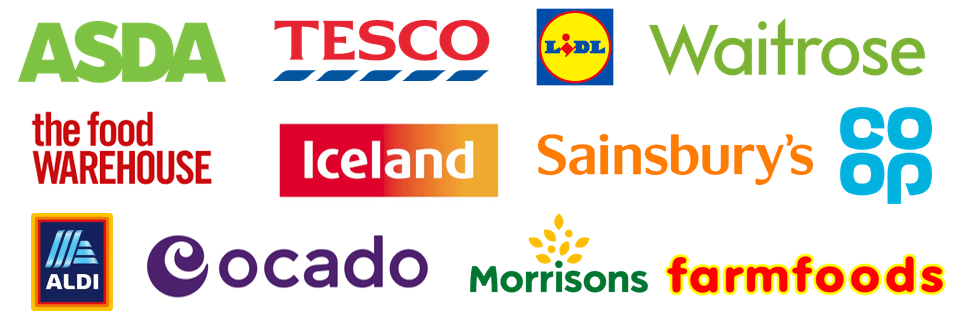 Uk Discounter Logos UK Supermarkets - Digital Marketing Benchmark Report, Q2 2025