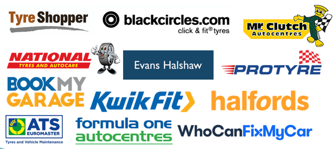 Tyres and Servicing Logos