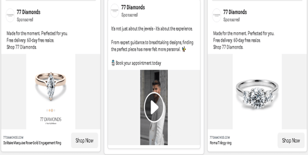 UK Diamond Retailers - Facebook