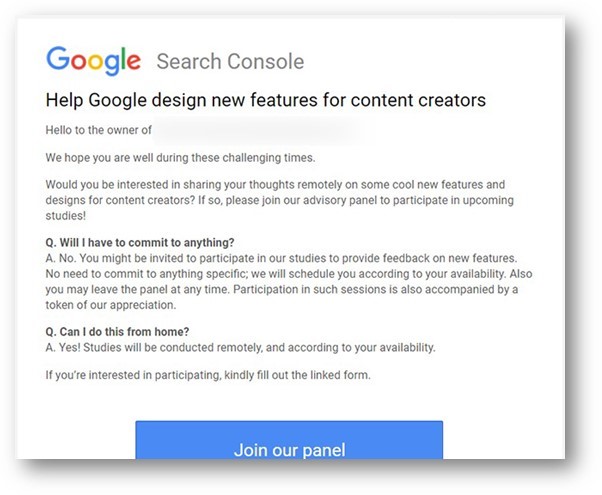 Google Search Console Image