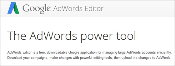 AdWords Editor