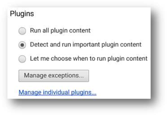 Chrome Update plugin