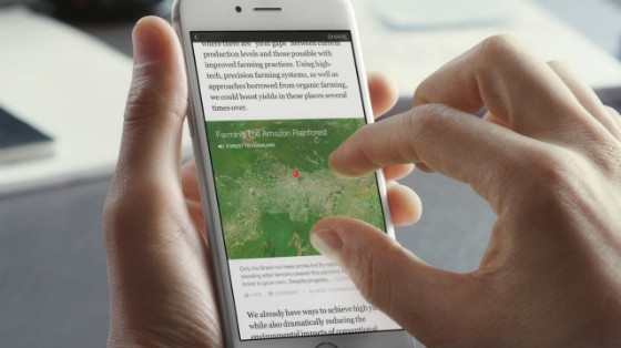 Facebook's Instant Articles.