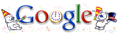 Google's New Year Doodle 2001
