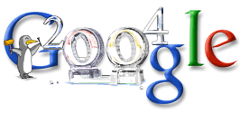 Google's New Year Doodle 2004