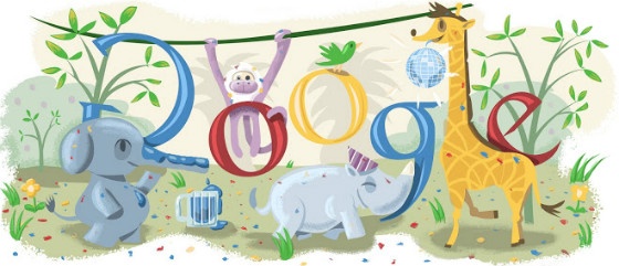 Google's New Year Doodle 2009