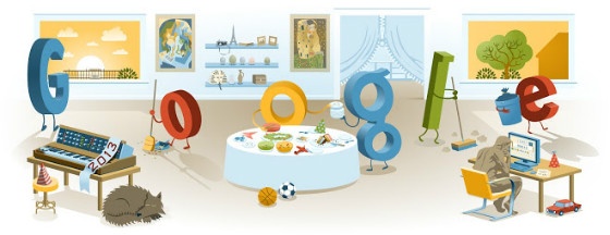 Google's New Year Doodle 2013