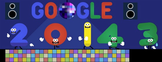 Google's New Year Doodle 2014
