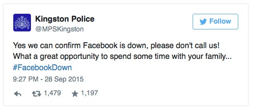 Kingston Police Tweet