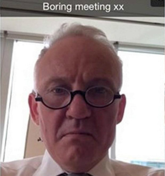 One of the SnapChat messages sent by Cullinan.