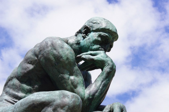 The Thinker.