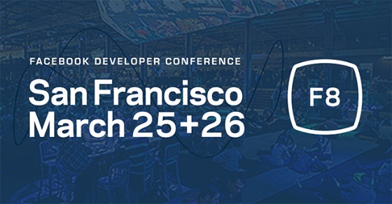 Banner for F8 event.