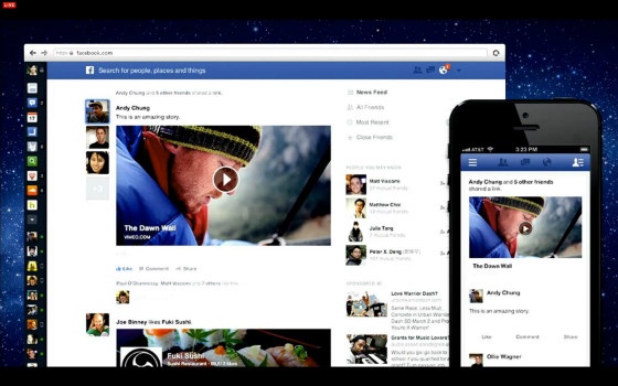 New Facebook News Feed