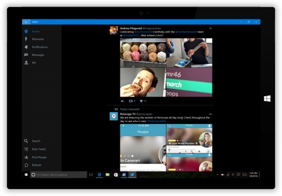 Twitter on Windows