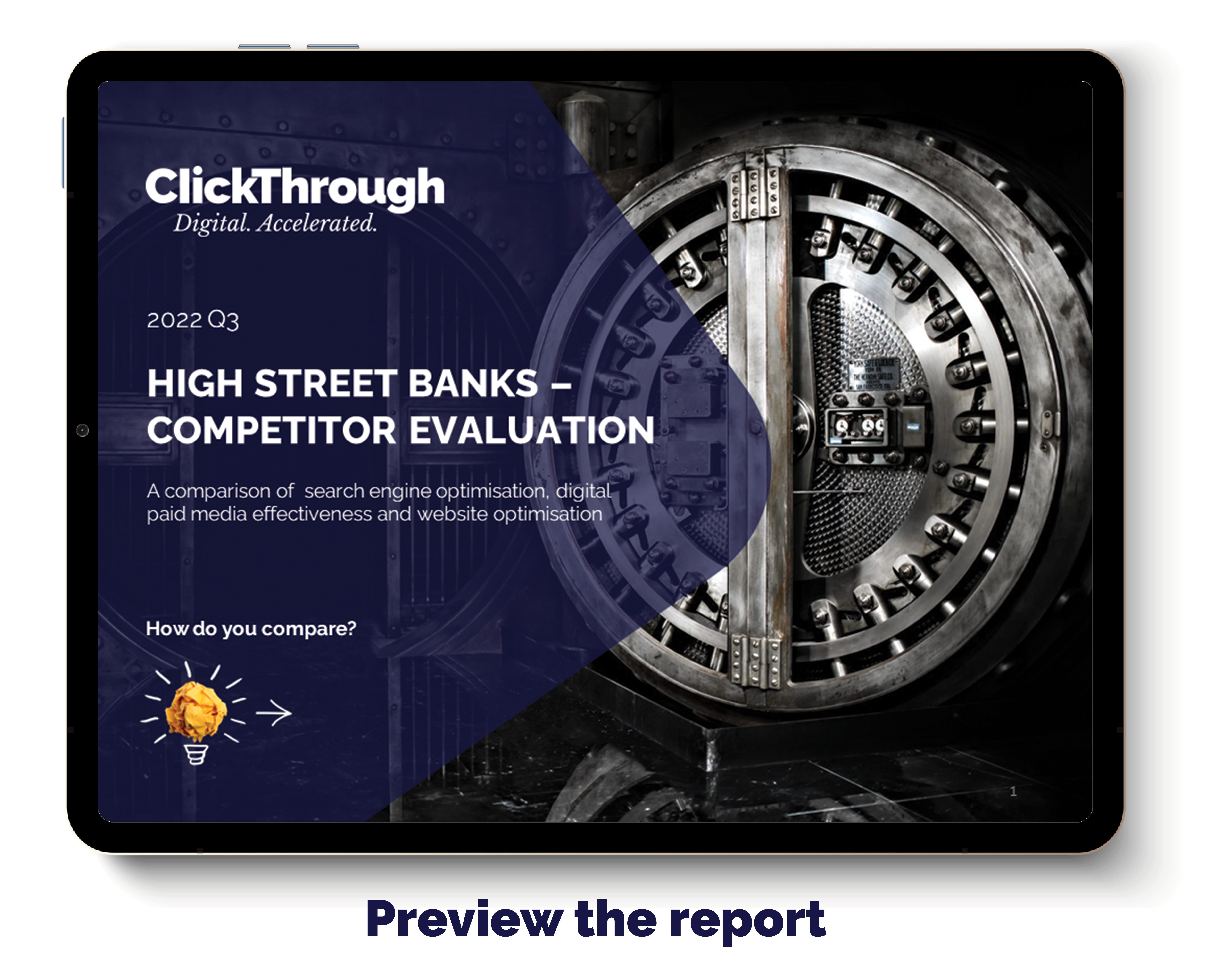 Sector Reports Ipad cover - High Street Banks