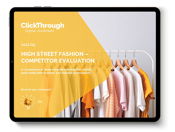 Sector Reports Ipad cover Q4 High Street Fashion Sector Reports Ipad cover Q4 High Street Fashion