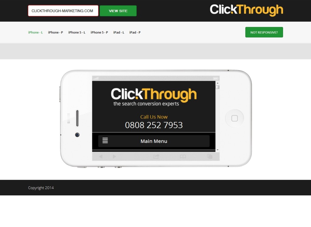 Test Responsive Design With Our Mobile Site Detection Tester